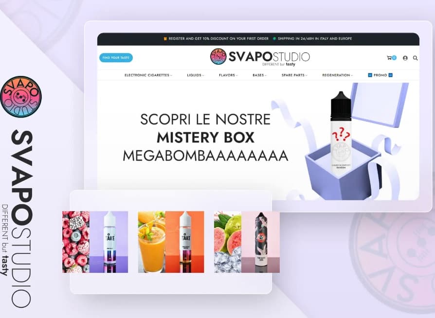 Svapo Studio ecommerce store